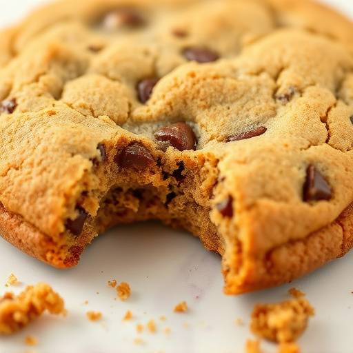 Cookie icon - depicting a small biscuit with bite marks